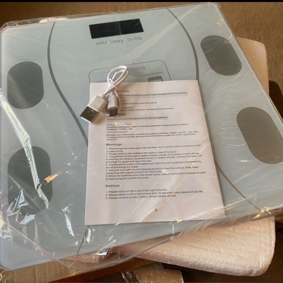 Digital Bathroom Scale with LCD Display with bluetooth - Picture 8 of 12